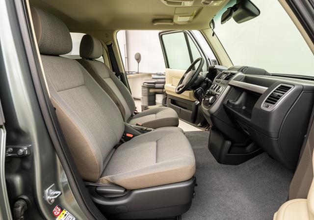Freshly cleaned family SUV interior with restored fabric seats in Croydon